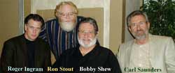 Roger, Ron Stout, Bobby Shew, Carl Saunders